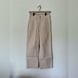 Madewell Slim Emmett Wide Leg Crop Pant